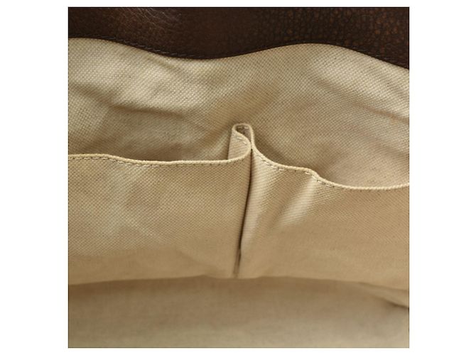 Bolso Tote Gucci Bamboo Castaño Beige - vista 15
