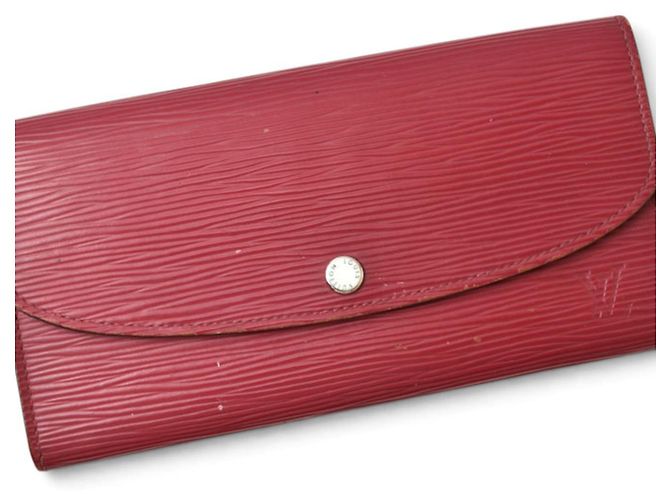 Louis Vuitton langes Portemonnaie in Fuchsia - Ansicht 3