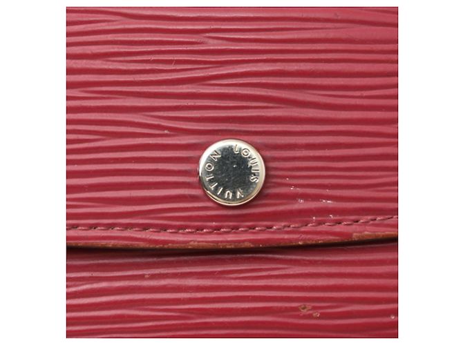 Louis Vuitton langes Portemonnaie in Fuchsia - Ansicht 4