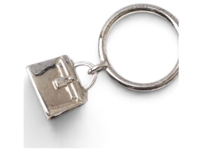 Hermès Hermes Amulette Kelly Band Ring Silvery - view 3