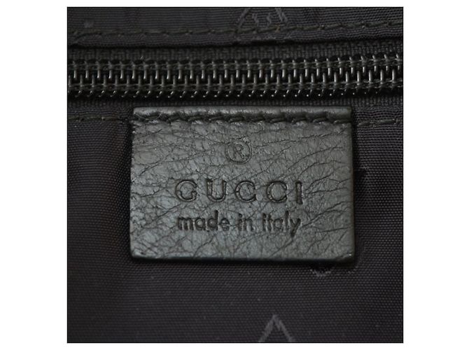 Borsa a tracolla Gucci in pelle nera Nero - vista 14