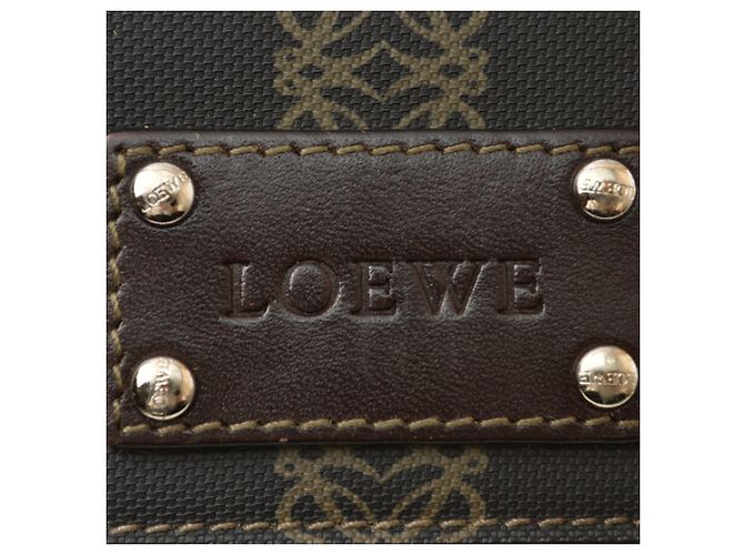 Cartera larga bi-fold Loewe Anagram Brown Castaño - vista 11