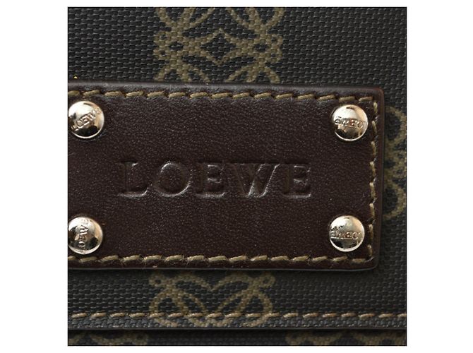 Cartera larga bi-fold Loewe Anagram Brown Castaño - vista 4