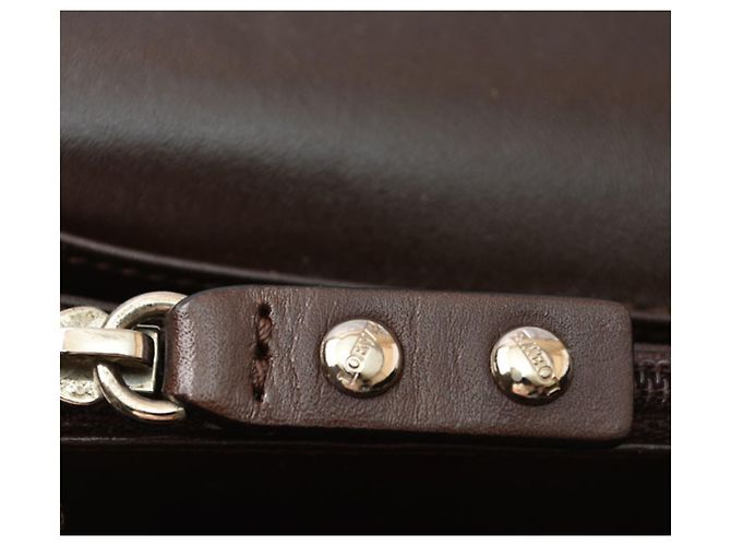 Cartera larga bi-fold Loewe Anagram Brown Castaño - vista 8