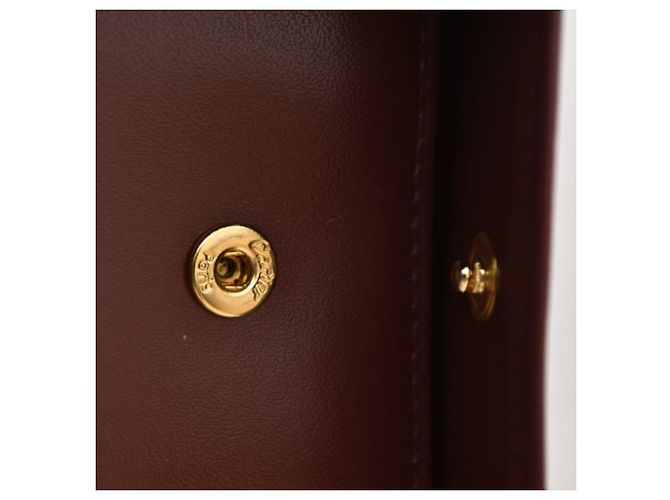 Cartera Bifold Cartier en Bordeaux Burdeos - vue 10