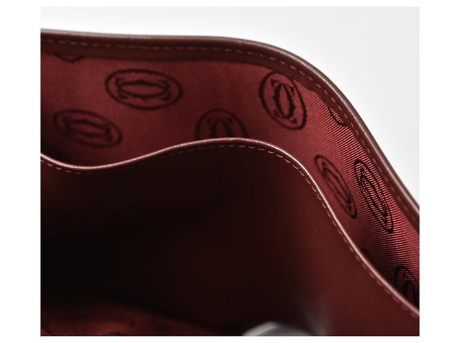 Cartera Bifold Cartier en Bordeaux Burdeos - vue 11