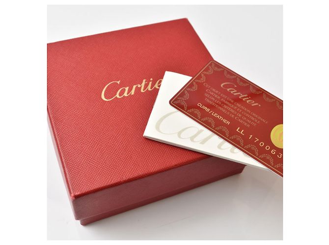 Cartera Bifold Cartier en Bordeaux Burdeos - vue 13