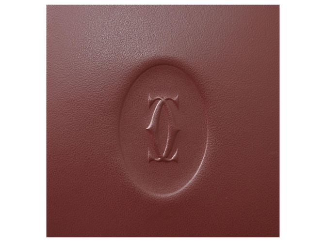 Cartera Bifold Cartier en Bordeaux Burdeos - vue 4