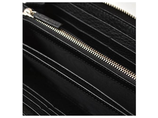 Portefeuille long arrondi Gucci Soho Noir - vue 10