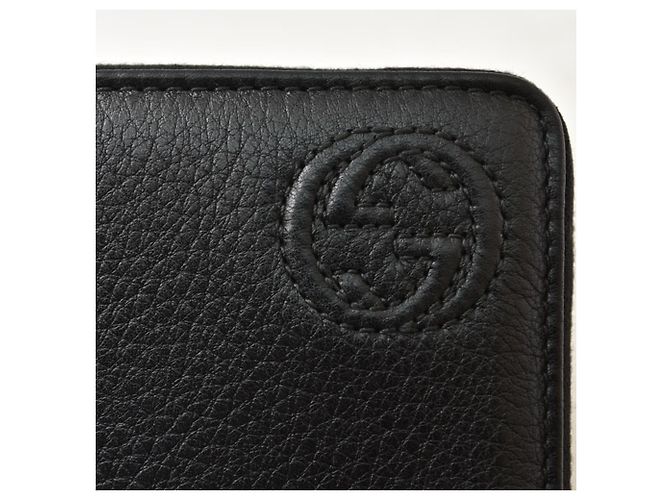 Portefeuille long arrondi Gucci Soho Noir - vue 5