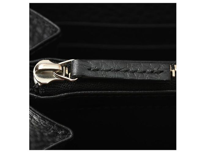 Portefeuille long arrondi Gucci Soho Noir - vue 8