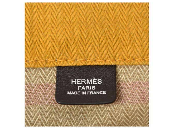Hermès Bolso de hombro Hermes HERMES Sac Aline MM Azul Naranja Amarillo - vista 10