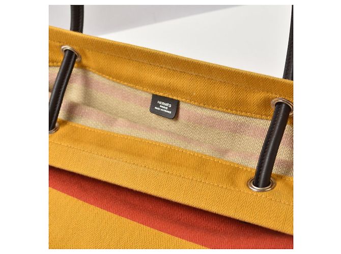 Hermès Bolso de hombro Hermes HERMES Sac Aline MM Azul Naranja Amarillo - vista 13