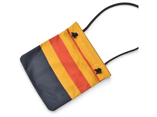 Hermès Bolso de hombro Hermes HERMES Sac Aline MM Azul Naranja Amarillo - vista 2