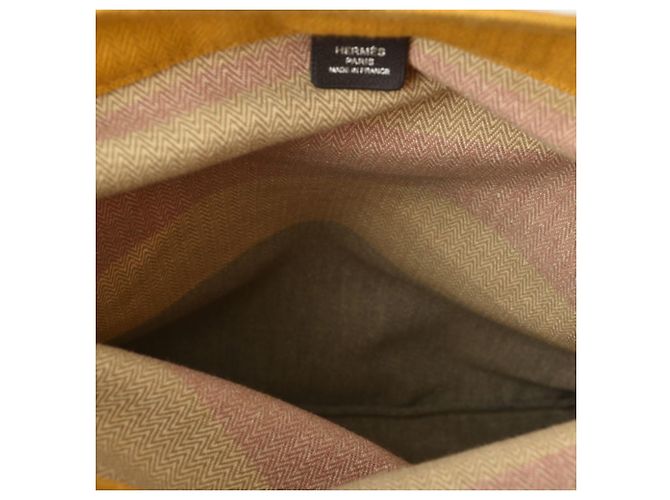 Hermès Bolso de hombro Hermes HERMES Sac Aline MM Azul Naranja Amarillo - vista 9