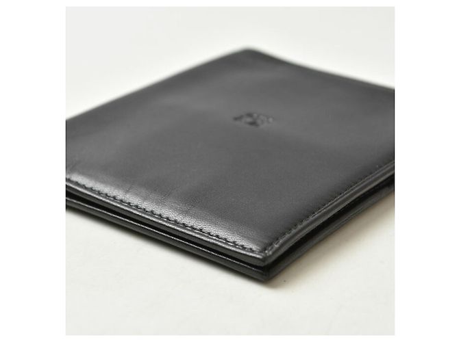 Portafoglio bi-fold Loewe in pelle nera Nero - vista 4