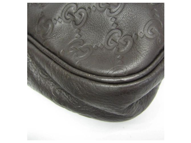 Gucci Convertible Guccissima Leather Large Marrom - vista 7