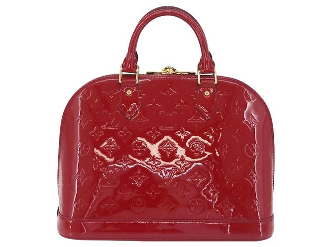 Louis Vuitton Alma Monogram Vernis PM Rosa - vista 2