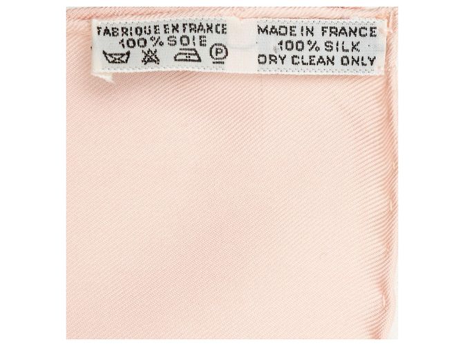 Hermès Hermes Carre 90 Springs Schal Pink Mehrfarben - Ansicht 9