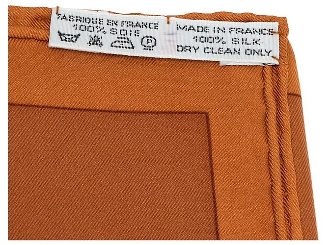 Hermès Carré Hermes 90 Parures des Sables Multicolore - vue 8