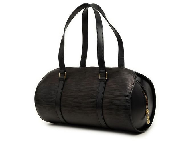 Louis Vuitton Epi Soufflot Handtasche Schwarz - Ansicht 2