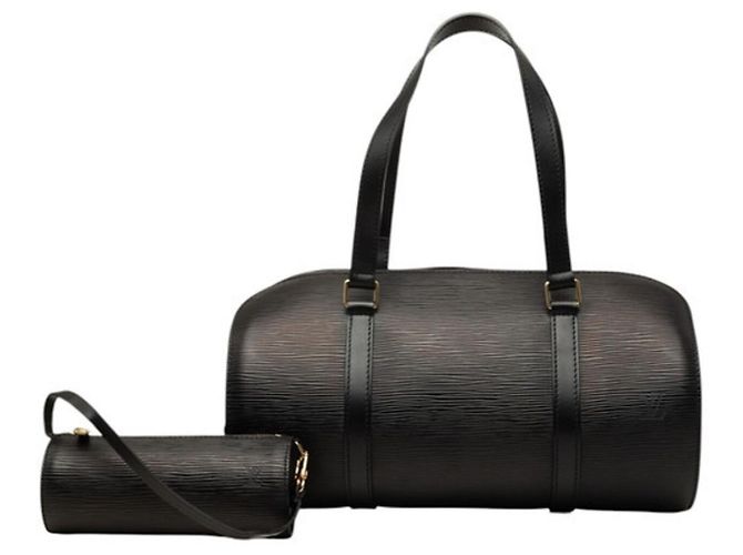 Louis Vuitton Epi Soufflot Handtasche Schwarz - Ansicht 9