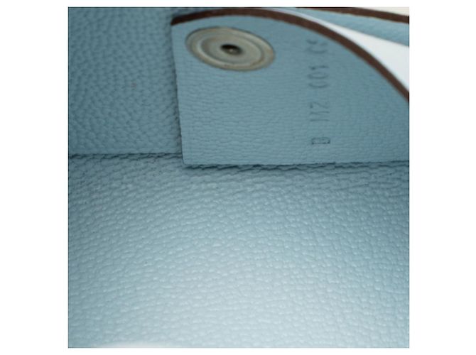Hermès Hermes Calvi Alician Visitenkartenetui Hellblau - Ansicht 5