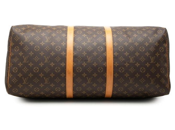 Louis Vuitton Monogram Keepall 60 Boston Tasche Braun - Ansicht 3