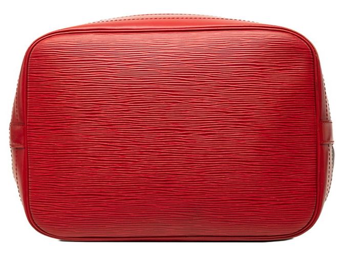 Borsa Louis Vuitton Epi Noe a tracolla Nero Rosso - vista 3