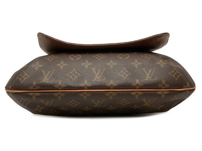 Sac bandoulière Louis Vuitton Monogram Musette Marron - vue 3