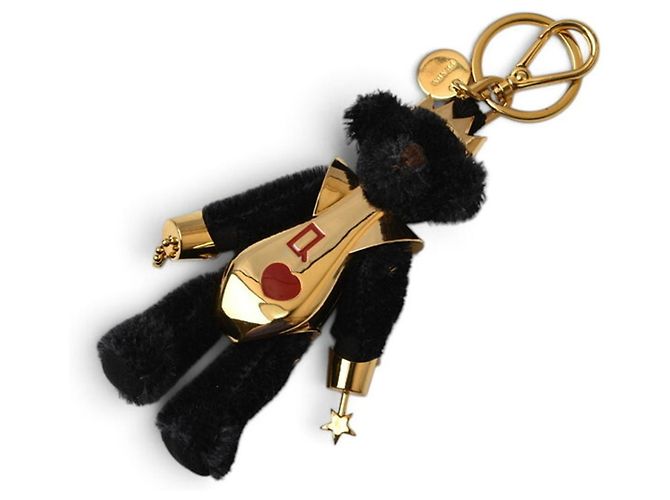 Prada Keyring with Bear Trick Lucky Star Robot Black Golden - view 4