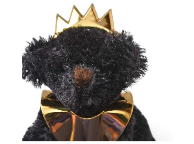 Prada Keyring with Bear Trick Lucky Star Robot Black Golden - view 7