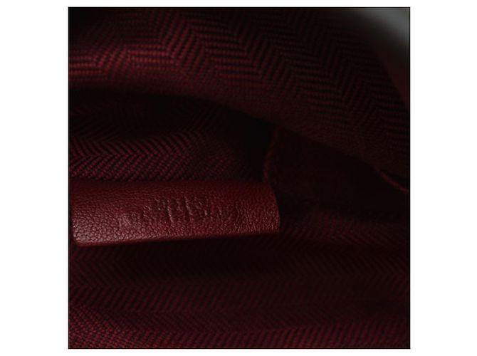 Bolsa de ombro e tiracolo em couro marrom escuro Loewe Castanho escuro - vista 18