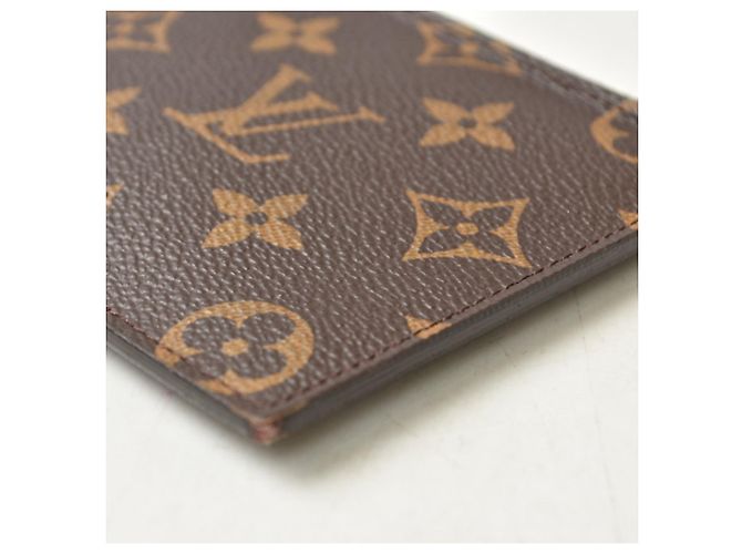Louis Vuitton Pochette Felicie Pouch Castaño Fucsia Monograma - vista 6
