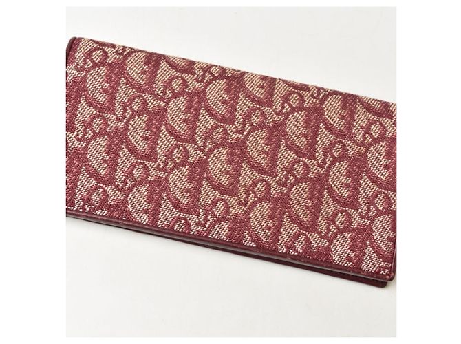 Christian Dior Bi-Fold Geldbörse Rot - Ansicht 4