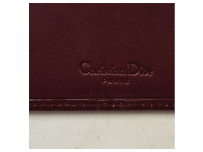 Christian Dior Bi-Fold Geldbörse Rot - Ansicht 7