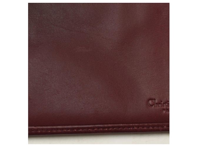 Christian Dior Bi-Fold Geldbörse Rot - Ansicht 8