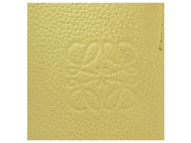 Bolsa Bucket Loewe Gate Marrom Amarelo - vista 4