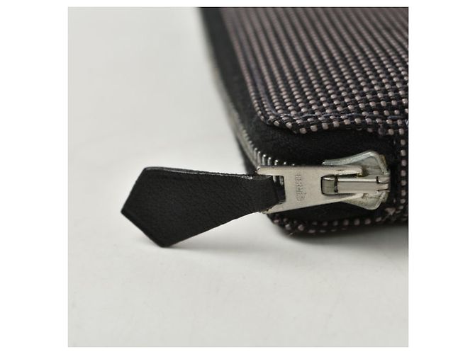 Hermès Portafoglio lungo Hermes Herline Purse GM Marrone - vista 4