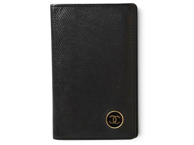 Portacarte Chanel in pelle nera Nero - vista 2