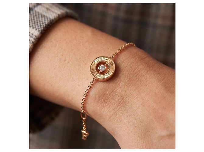 Pulseira Piaget Possession Ref. G36PM100 Decor Palace Ouro Rosa 750/18K Brilhante com Caixa Top Dourado - vista 4