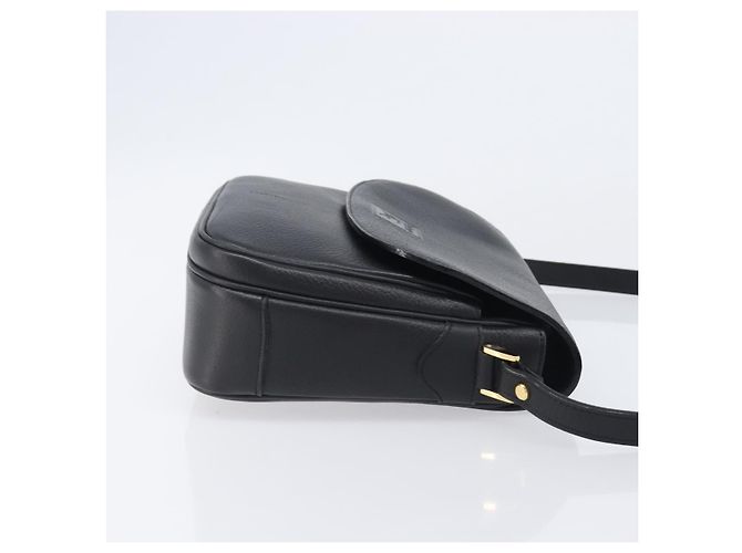 Bolsa de ombro em couro Burberry Preto - vista 3