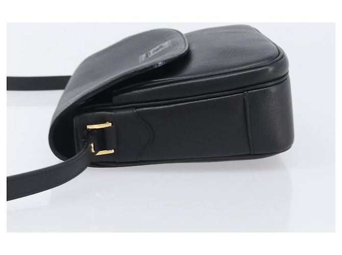Bolsa de ombro em couro Burberry Preto - vista 4