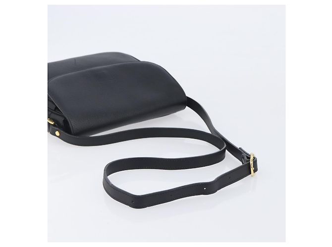 Bolsa de ombro em couro Burberry Preto - vista 6