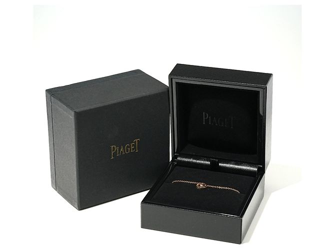 Colar Piaget Possession Decor Palace Ouro Rosa 750/18K Diamante 46 cm com OVP Dourado - vista 3