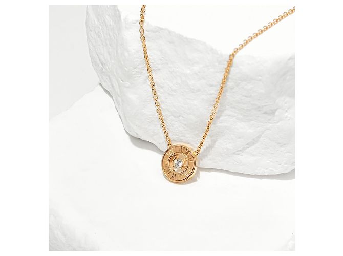 Colar Piaget Possession Decor Palace Ouro Rosa 750/18K Diamante 46 cm com OVP Dourado - vista 6