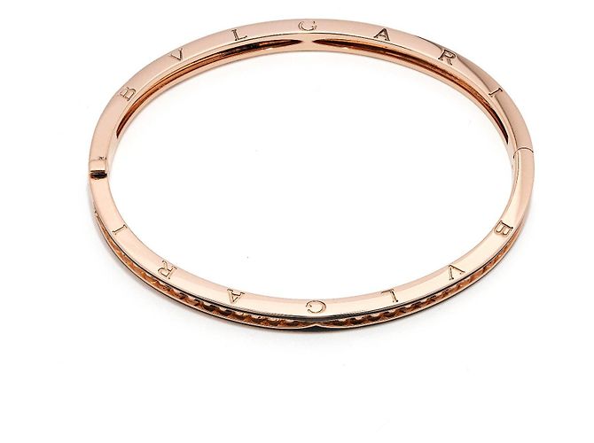 Bulgari B.Zero1 Bangle Yellow Gold 750/18K Size L Solid Luxury Bangle Size 18 Golden - view 2