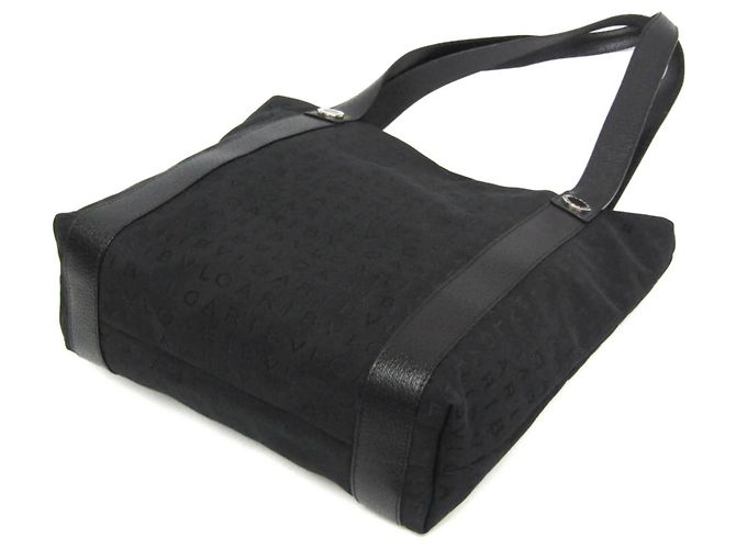 Bulgari Bvlgari Logomania Canvas Negro - vista 2