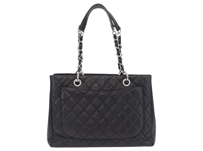 Chanel Grand Shopping Quilted Caviar XL Schwarz - Ansicht 2