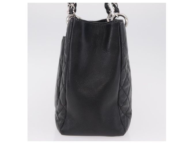 Chanel Grand Shopping Quilted Caviar XL Schwarz - Ansicht 4